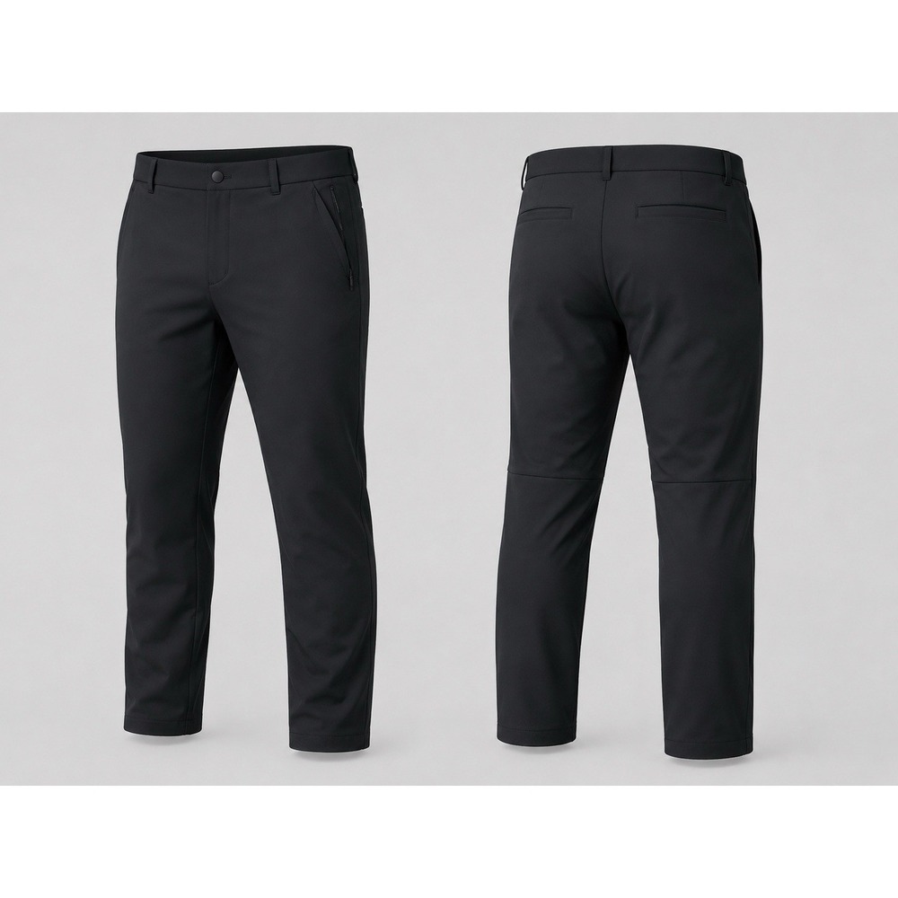 Lululemon Commission Pants Slim Mens 36x30 Black Chino Slim Fit LM5439S golf